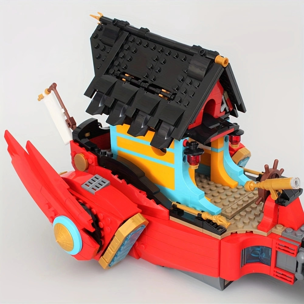 (Ship from USA) Ninjigo Serial Destiny's Bounty: Race Against Time 71797 1739Pcs Building Blocks Bricks With Minifigures