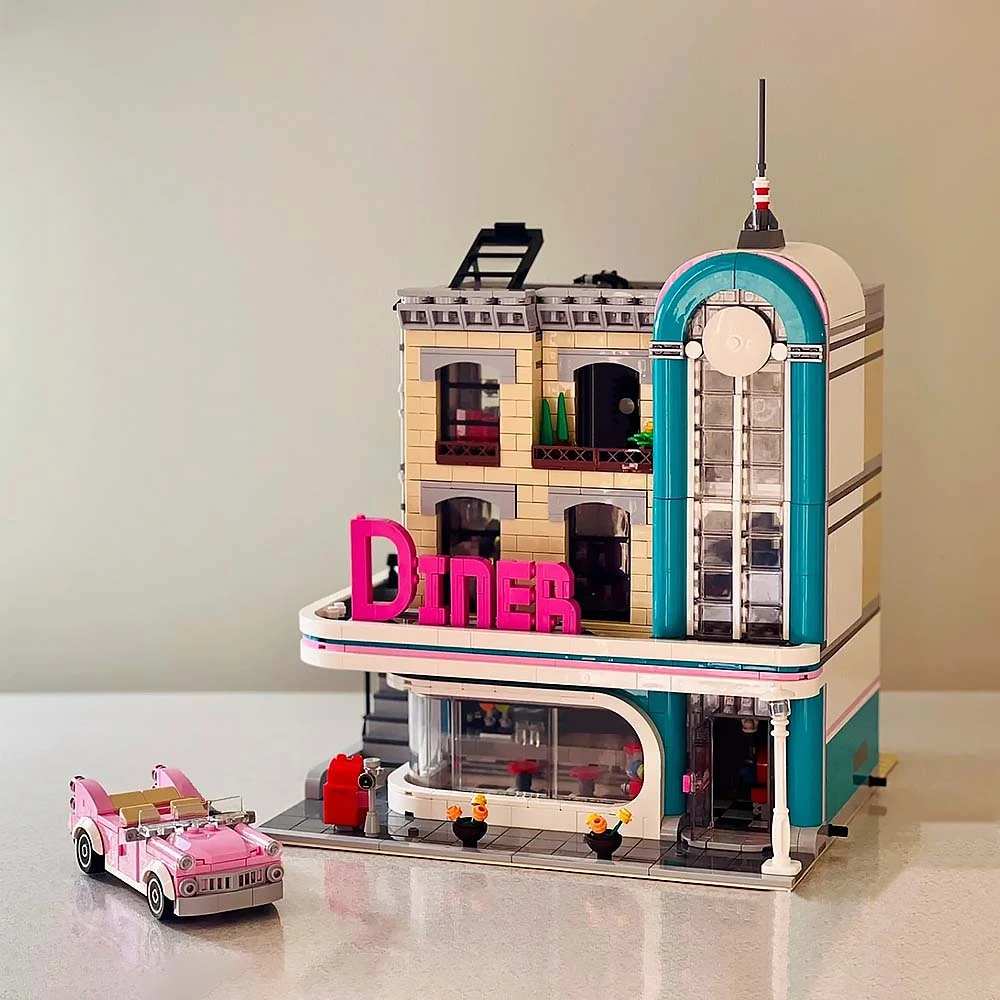 LEGO Creator Expert Downtown Diner 10260, Set Da Collezione Nuovo