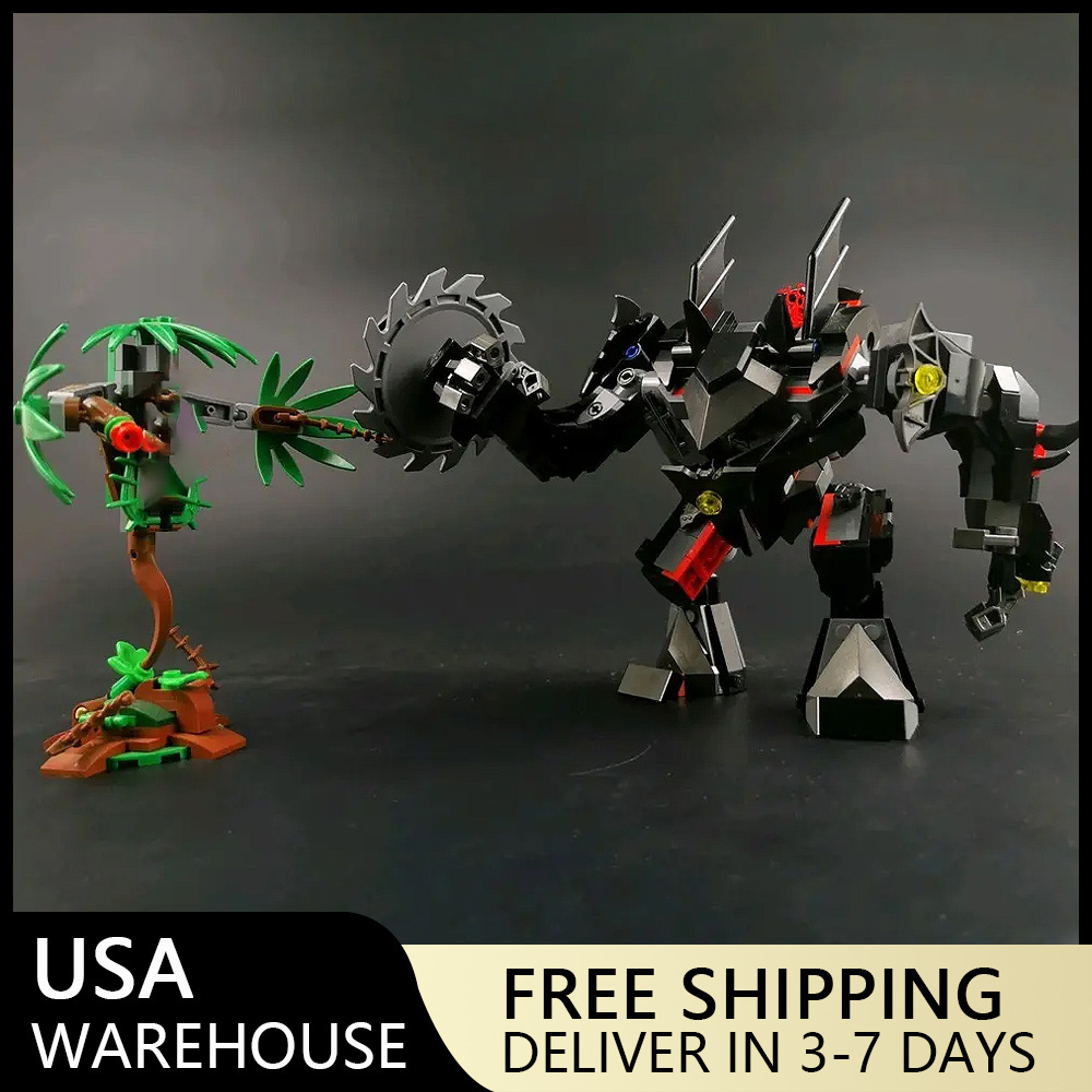 (Ship from USA) Ninjago Serial LEGACY: Thunder Ninja Jay's Storm Fighter  70668 11162 490Pcs Building Blocks Bricks With Minifigures