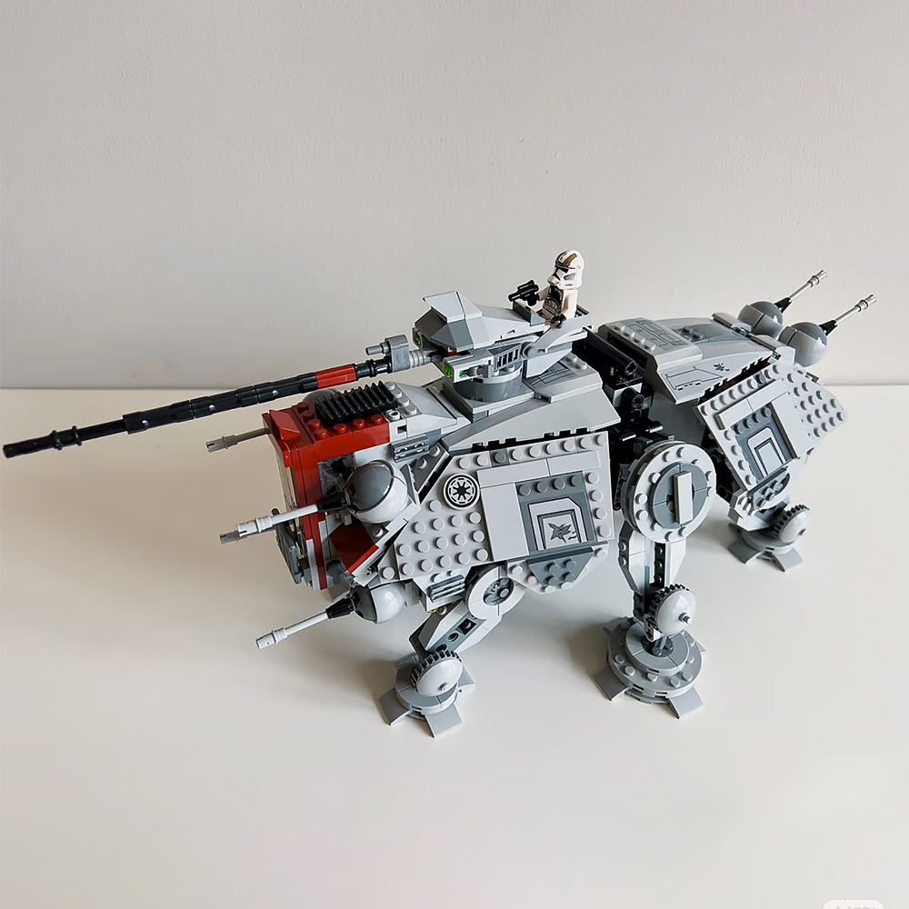 (Ship from USA) Star Wars Serial AT-TE Walker 75337 65010 1082Pcs Building Blocks Bricks With Minifigures