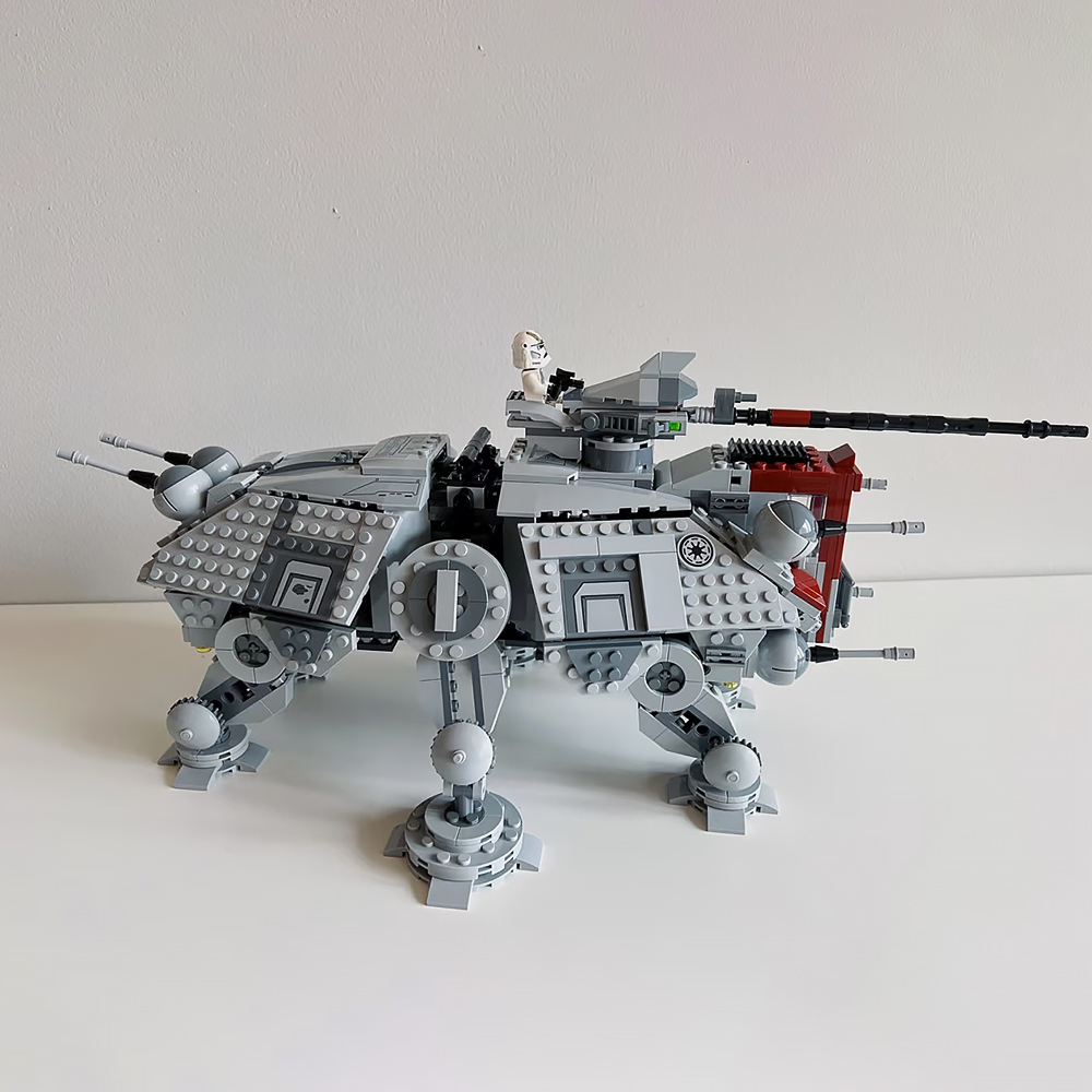 (Ship from USA) Star Wars Serial AT-TE Walker 75337 65010 1082Pcs Building Blocks Bricks With Minifigures