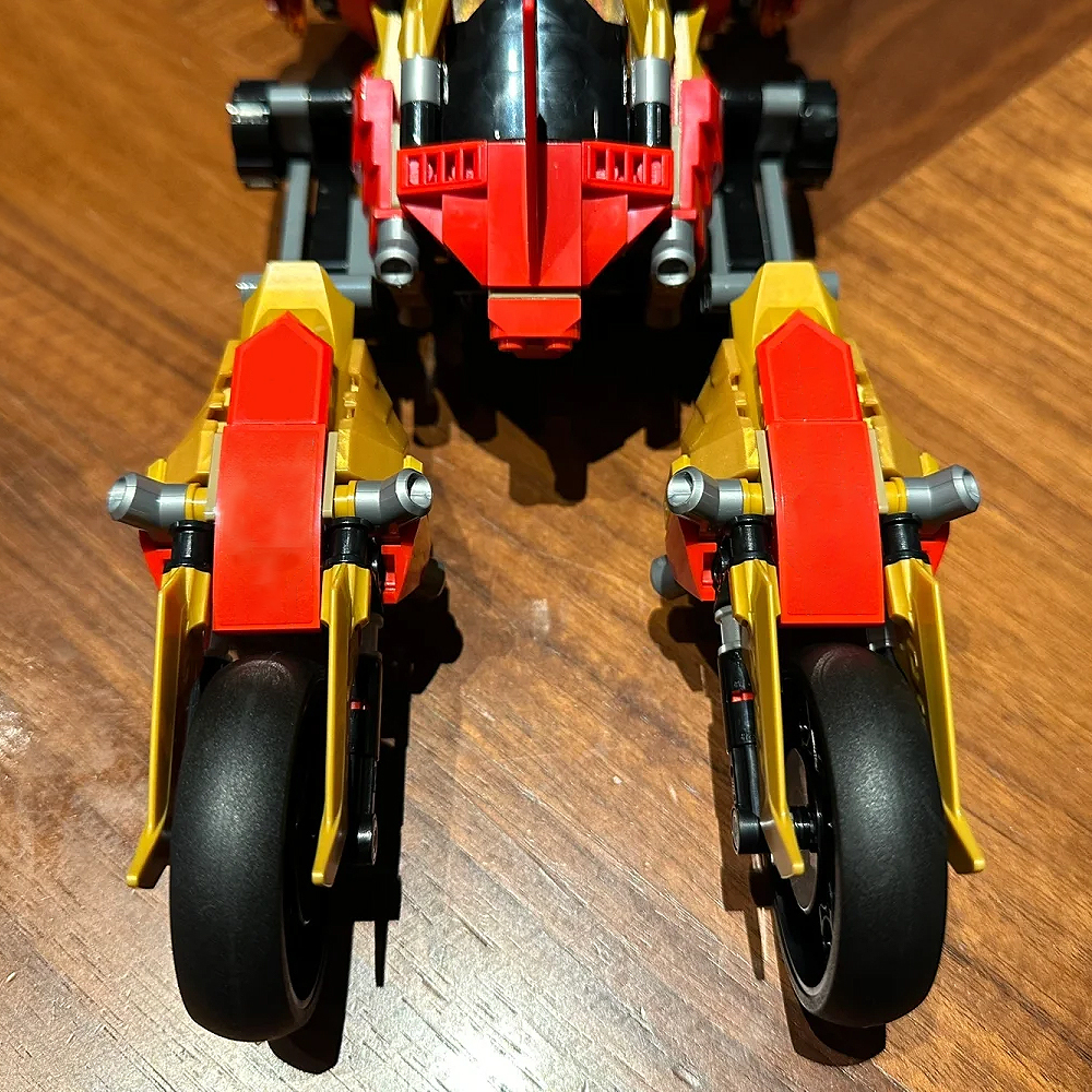(Ship from USA) Ninjago Serial Kai's Golden Dragon Raider 71773 624Pcs Building Blocks Bricks With Minifigures