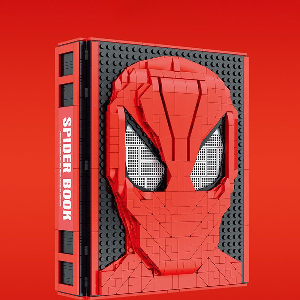 (Ship from USA) Super Heroes, Marvel And Spider-Man Serial Spider Man Man Collection Edition Building Block Book 2461 1888Pcs Building Blocks Bricks With Minifigures