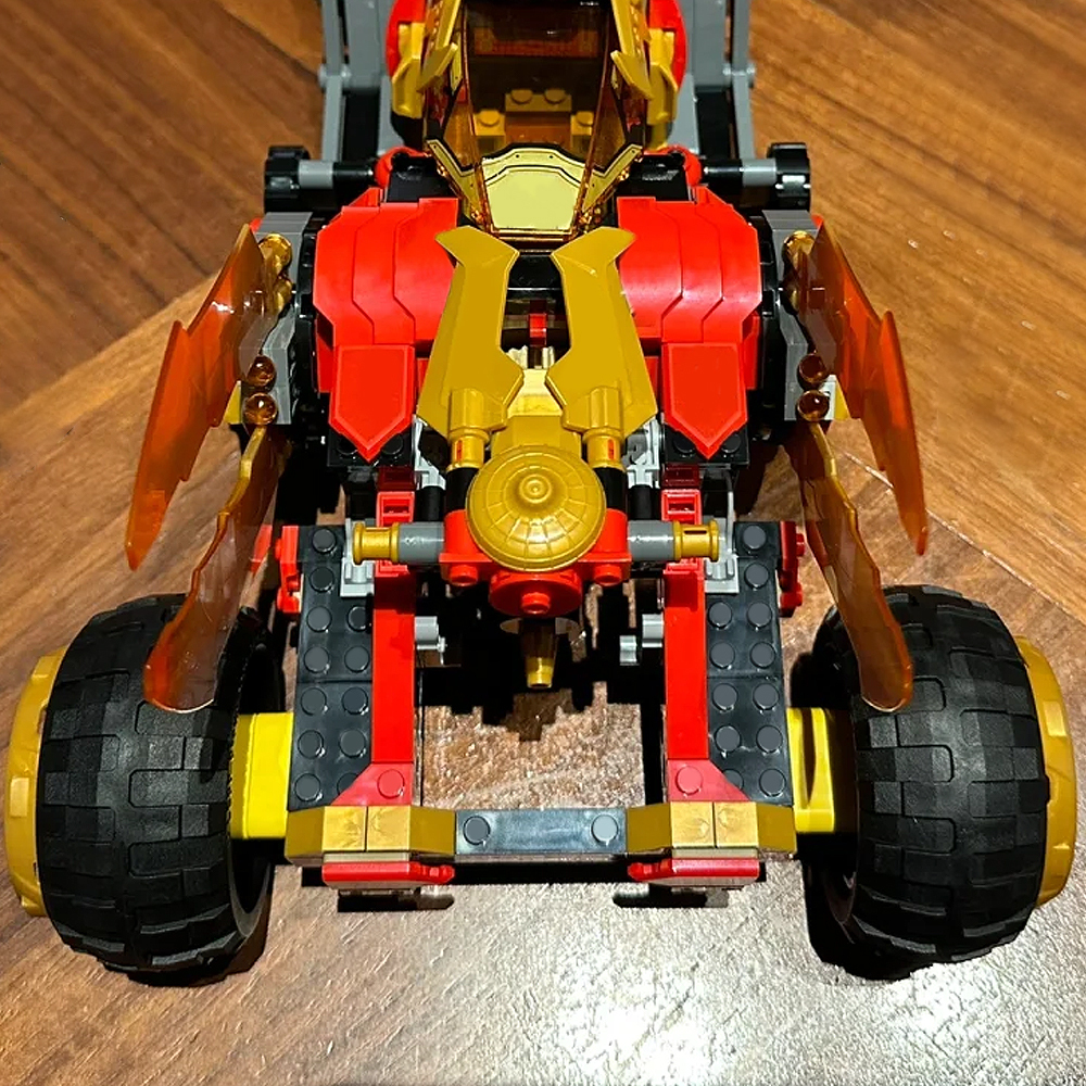 (Ship from USA) Ninjago Serial Kai's Golden Dragon Raider 71773 624Pcs Building Blocks Bricks With Minifigures