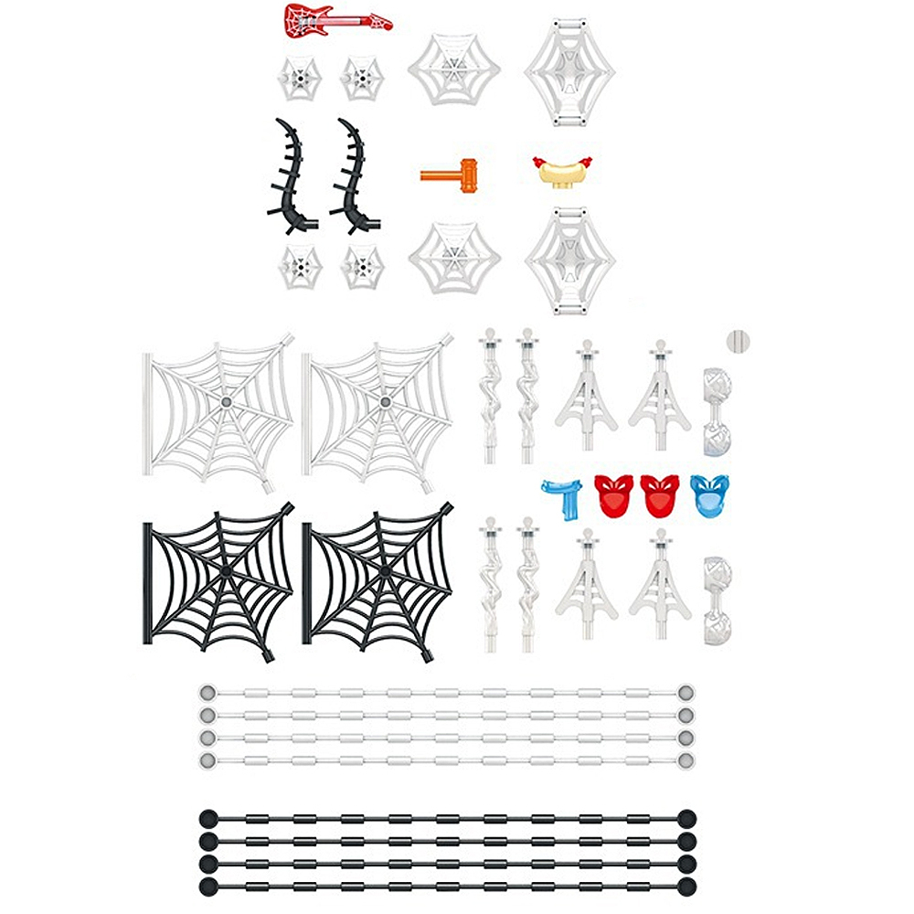 (Ship from USA) Super Heroes, Marvel And Spider-Man Serial Spider Man Man Collection Edition Building Block Book 2461 1888Pcs Building Blocks Bricks With Minifigures