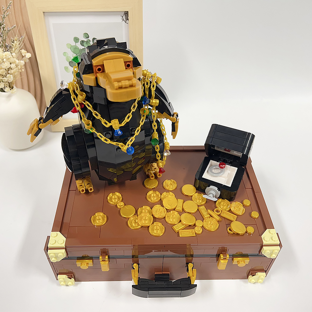 (Ship from USA) Ideas Movie Serial Magical Suitcase 21800 1404Pcs Building Blocks Bricks