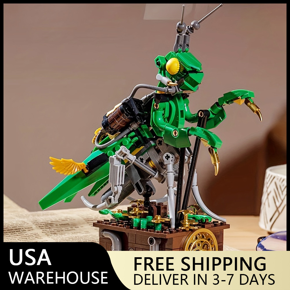 (Ship from USA) Technical And Technic Serial Machinery Mantis JD013 392Pcs Building Blocks Bricks