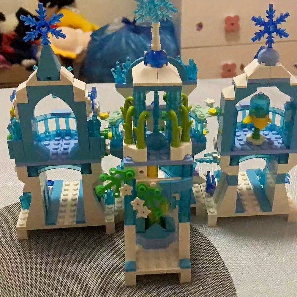 Ice Castle 463pcs Moc Model Modular Building Blocks Bricks Toys QL2217