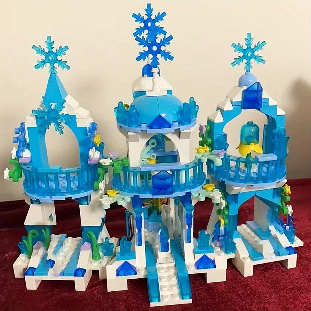 Ice Castle 463pcs Moc Model Modular Building Blocks Bricks Toys QL2217
