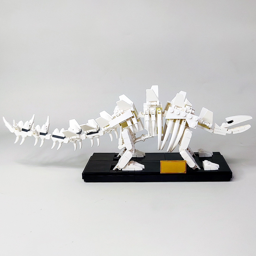 (Ship from USA) Creator Serial Dino Might：Stegosaur Fossil 36003 428Pcs Building Blocks Bricks