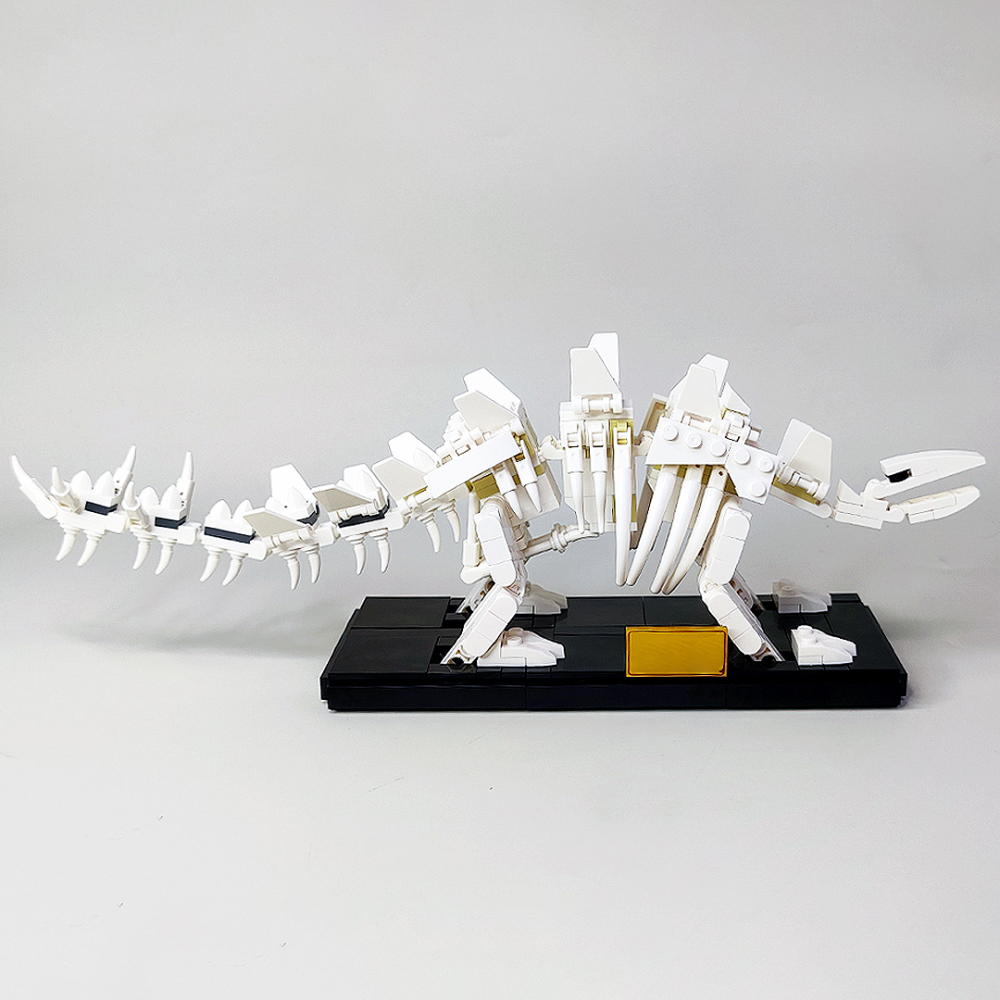 (Ship from USA) Creator Serial Dino Might：Stegosaur Fossil 36003 428Pcs Building Blocks Bricks
