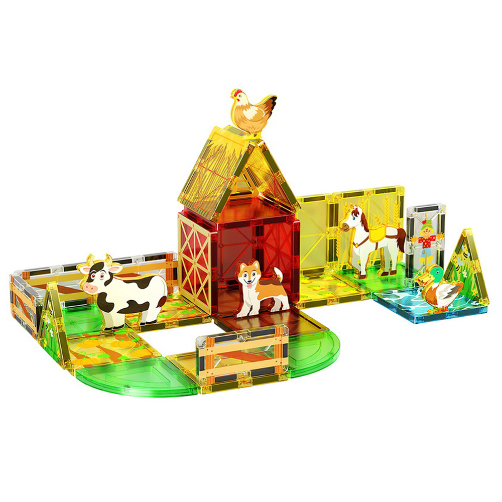(Ship from USA)  Children's Toy Serial Farm animals CLP-025 32PCS Building Blocks Bricks compatible With LEGO Minifigures