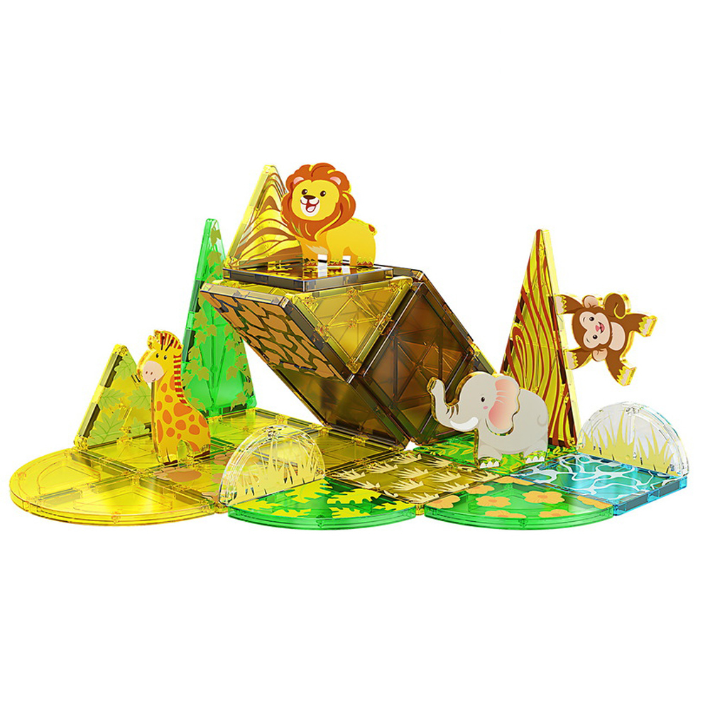 (Ship from USA)  Children's Toy Serial Grassland animals CLP-027 32PCS Building Blocks Bricks compatible With LEGO Minifigures