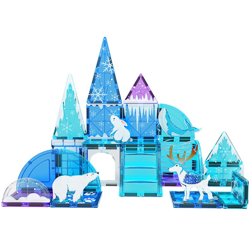 (Ship from USA)  Children's Toy Serial Ice and Snow Animals CLP-028 32PCS Building Blocks Bricks compatible With LEGO Minifigures