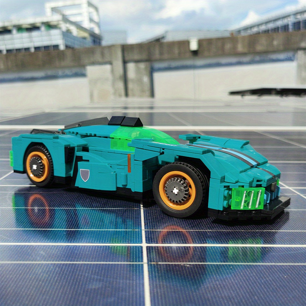 Super Racing Car 594pcs Moc Model Modular Building Blocks Bricks Toys JS92028