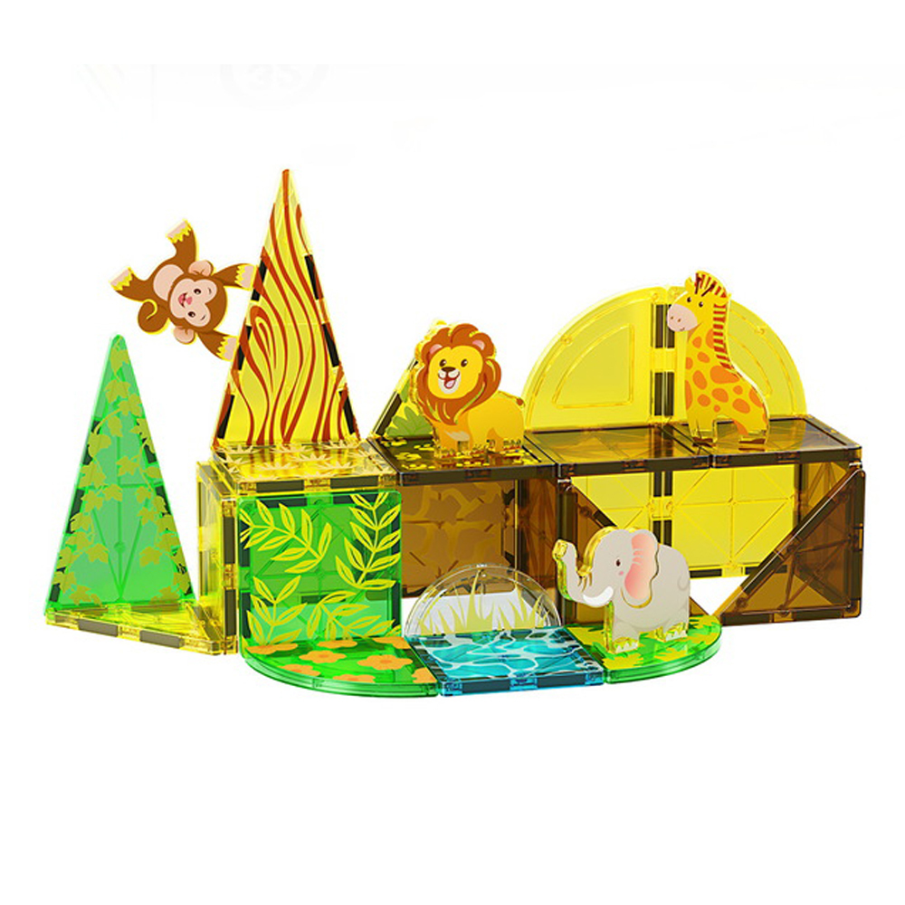 (Ship from USA)  Children's Toy Serial Grassland animals CLP-027 32PCS Building Blocks Bricks compatible With LEGO Minifigures