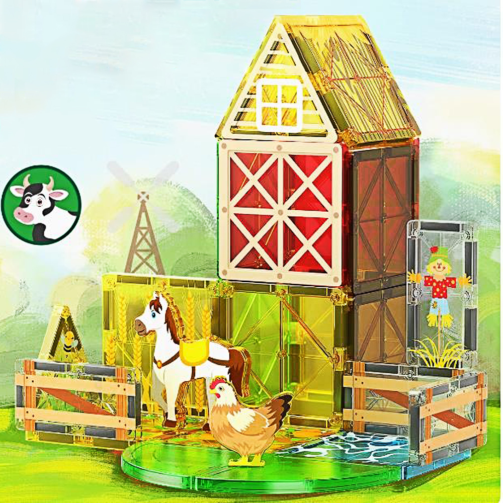 (Ship from USA)  Children's Toy Serial Farm animals CLP-025 32PCS Building Blocks Bricks compatible With LEGO Minifigures