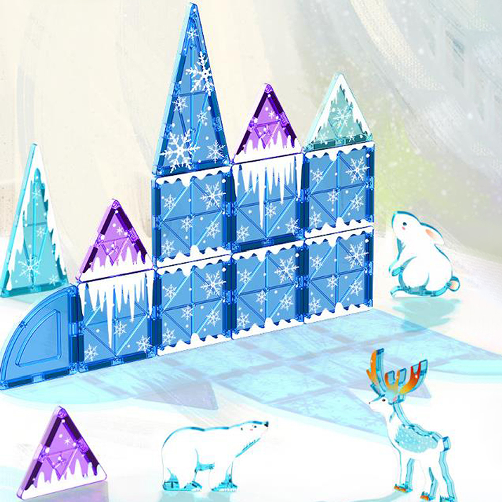 (Ship from USA)  Children's Toy Serial Ice and Snow Animals CLP-028 32PCS Building Blocks Bricks compatible With LEGO Minifigures