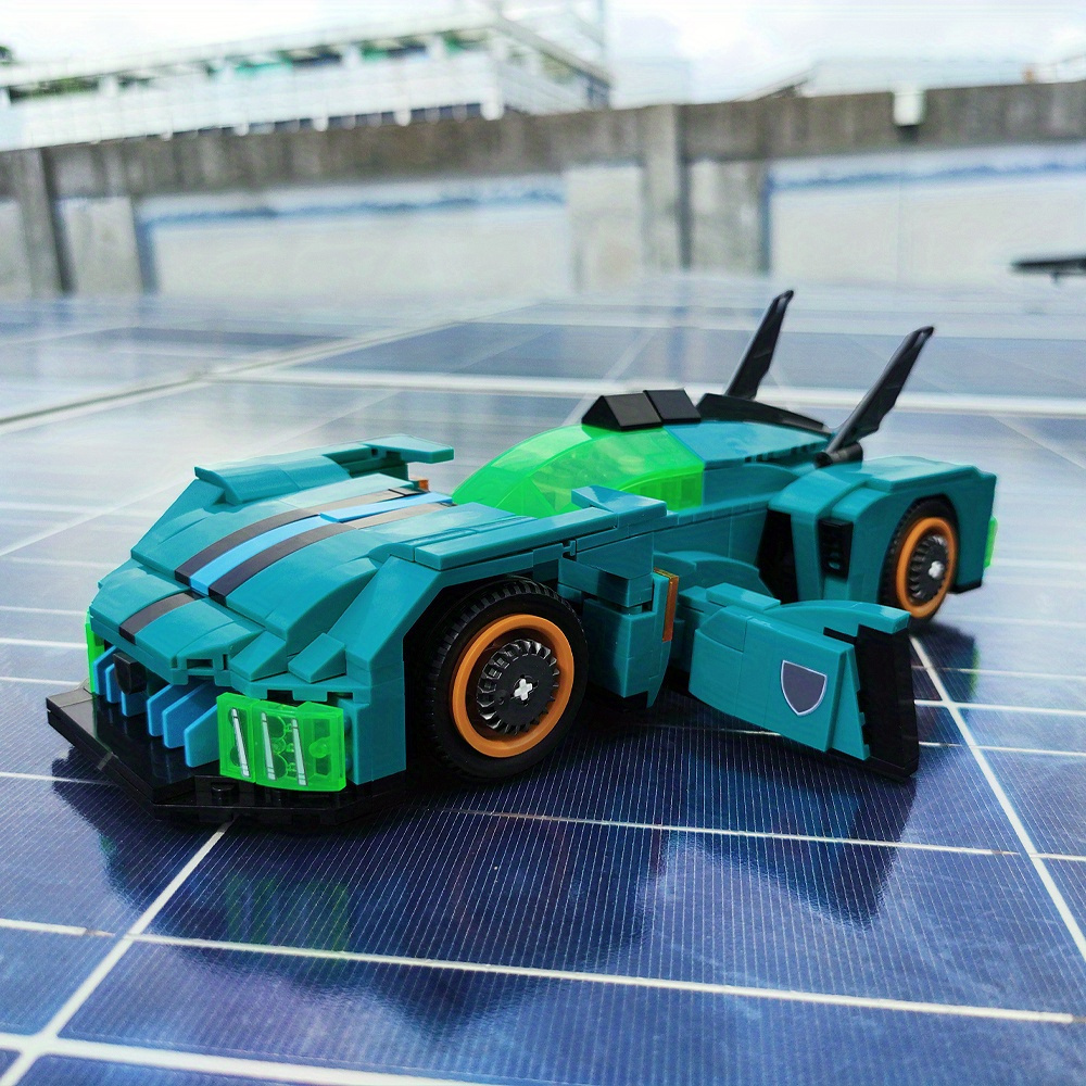 Super Racing Car 594pcs Moc Model Modular Building Blocks Bricks Toys JS92028