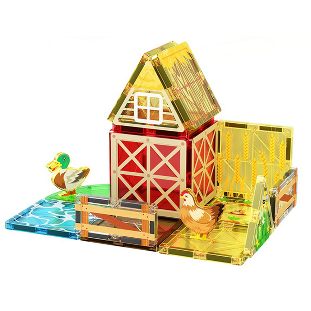 (Ship from USA)  Children's Toy Serial Farm animals CLP-025 32PCS Building Blocks Bricks compatible With LEGO Minifigures