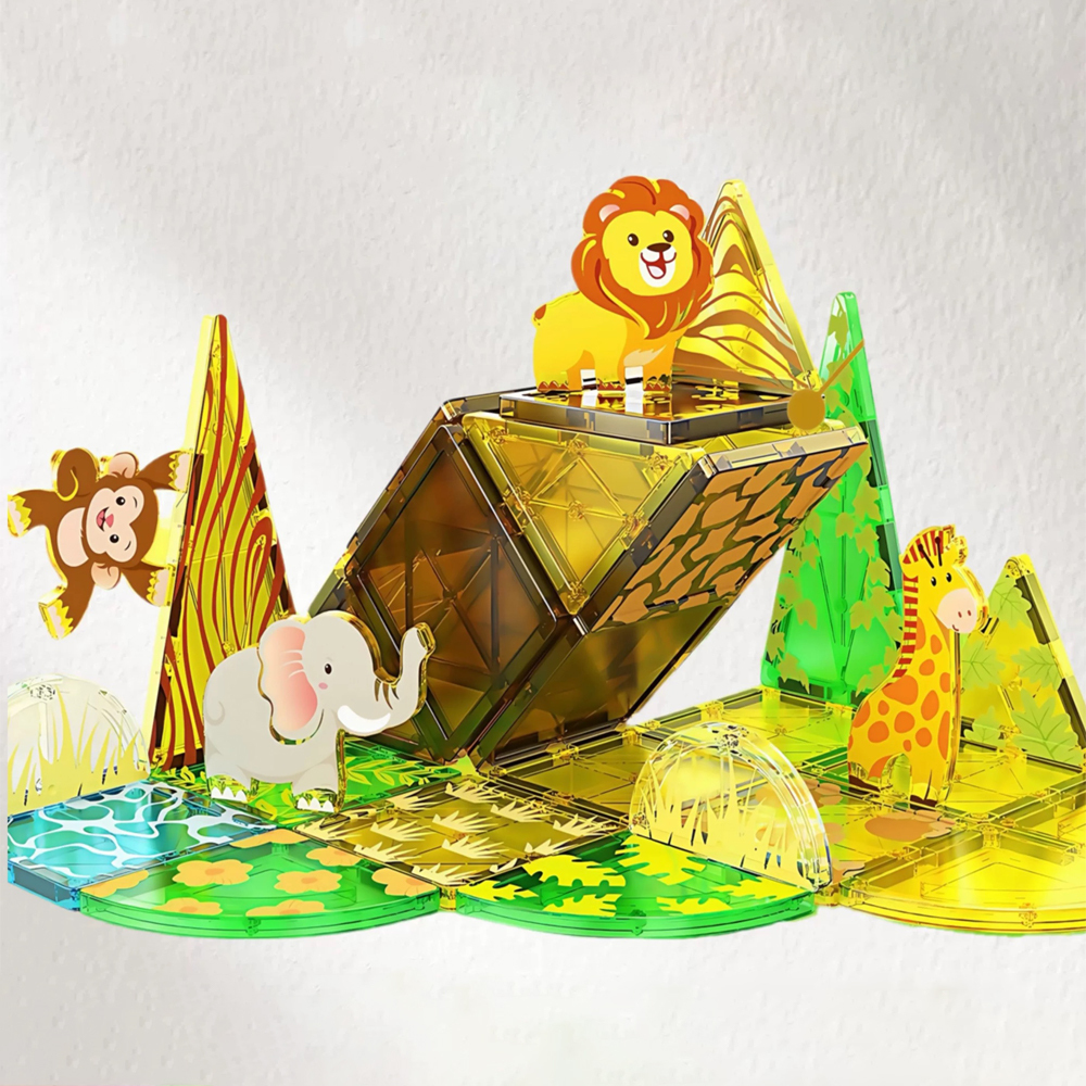 (Ship from USA)  Children's Toy Serial Grassland animals CLP-027 32PCS Building Blocks Bricks compatible With LEGO Minifigures