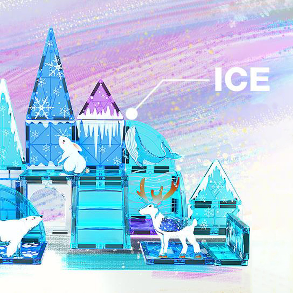 (Ship from USA)  Children's Toy Serial Ice and Snow Animals CLP-028 32PCS Building Blocks Bricks compatible With LEGO Minifigures