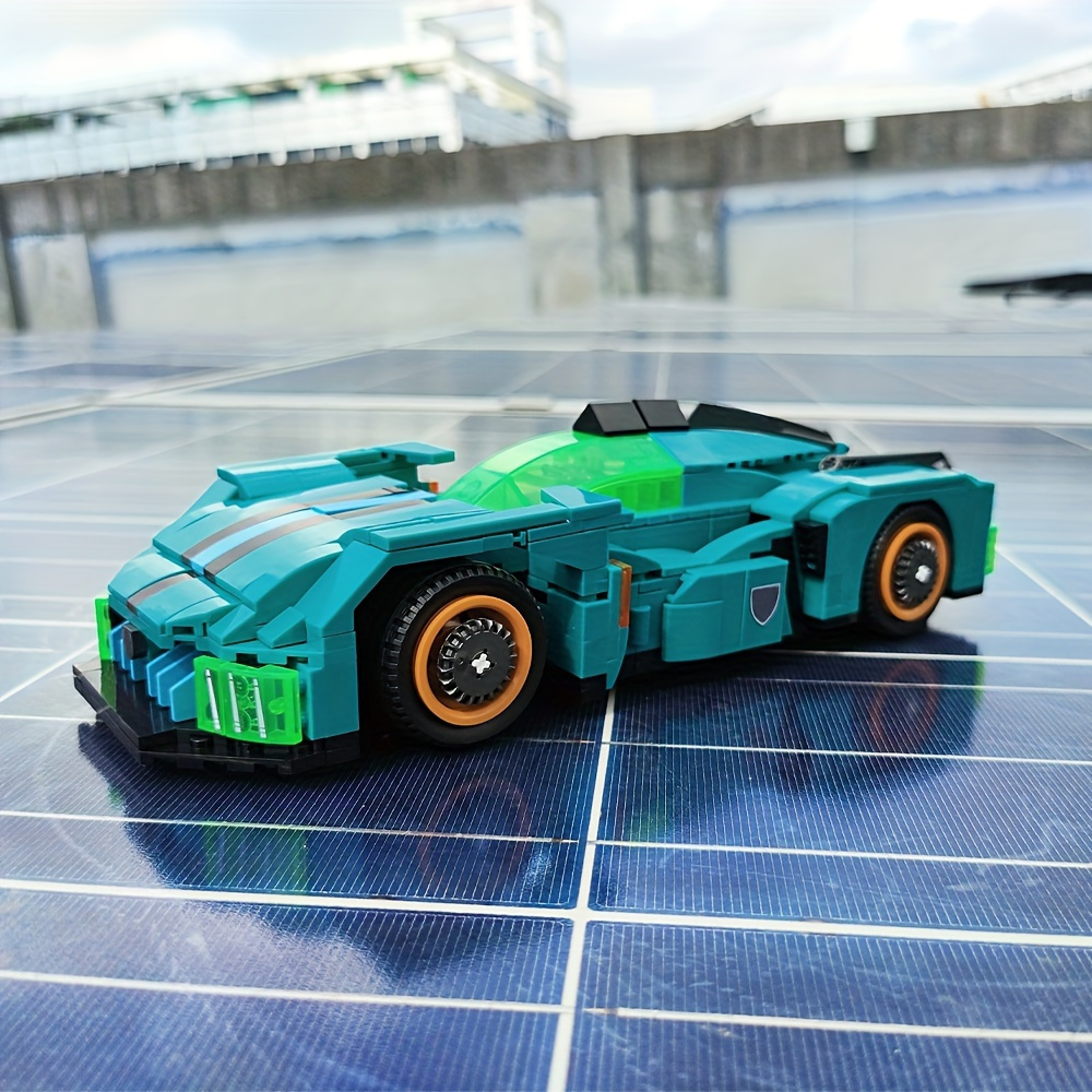 Super Racing Car 594pcs Moc Model Modular Building Blocks Bricks Toys JS92028
