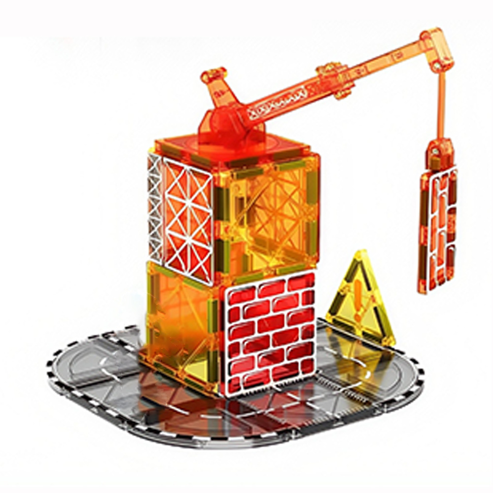 (Ship from USA)  Children's Toy Serial Crane Engineering Vehicle CLP-030 38PCS Building Blocks Bricks compatible With LEGO Minifigures