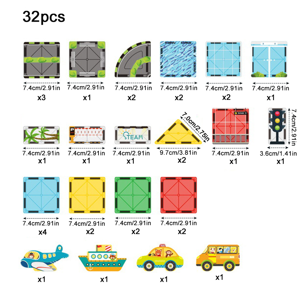 (Ship from USA)  Children's Toy Serial City CLP-029 32PCS Building Blocks Bricks compatible With LEGO Minifigures