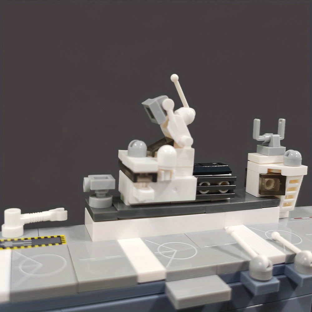 Battleship 238pcs Moc Model Modular Building Blocks Bricks Toys JS58046