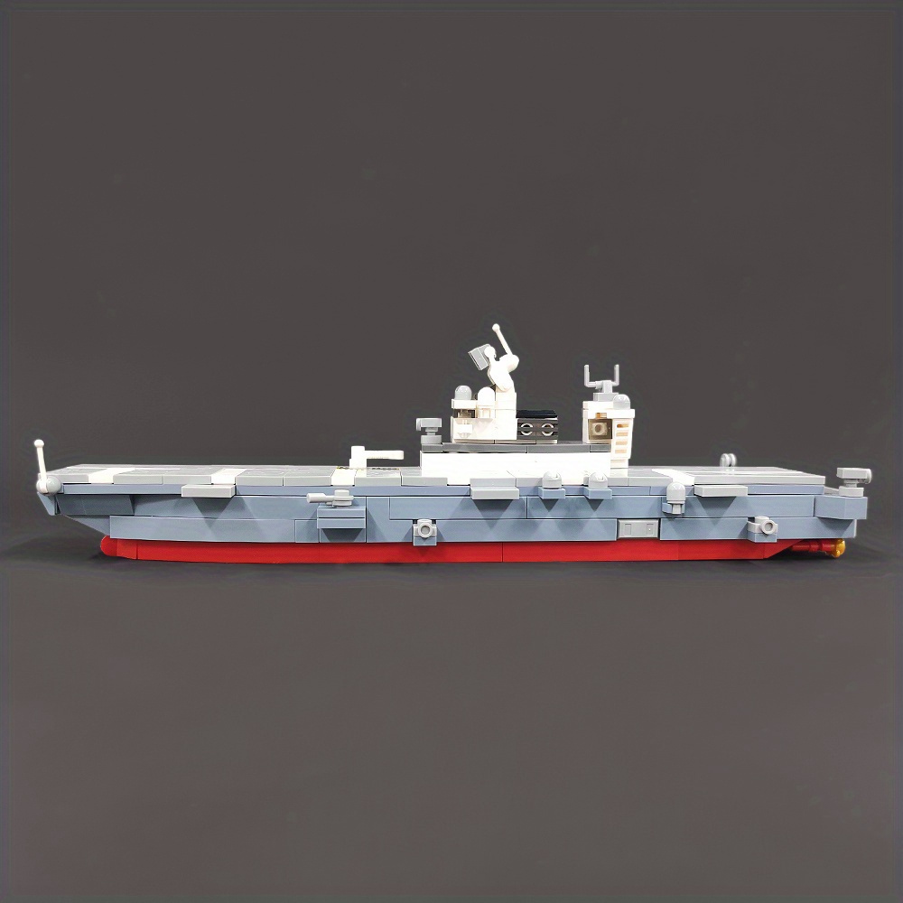 Battleship 238pcs Moc Model Modular Building Blocks Bricks Toys JS58046