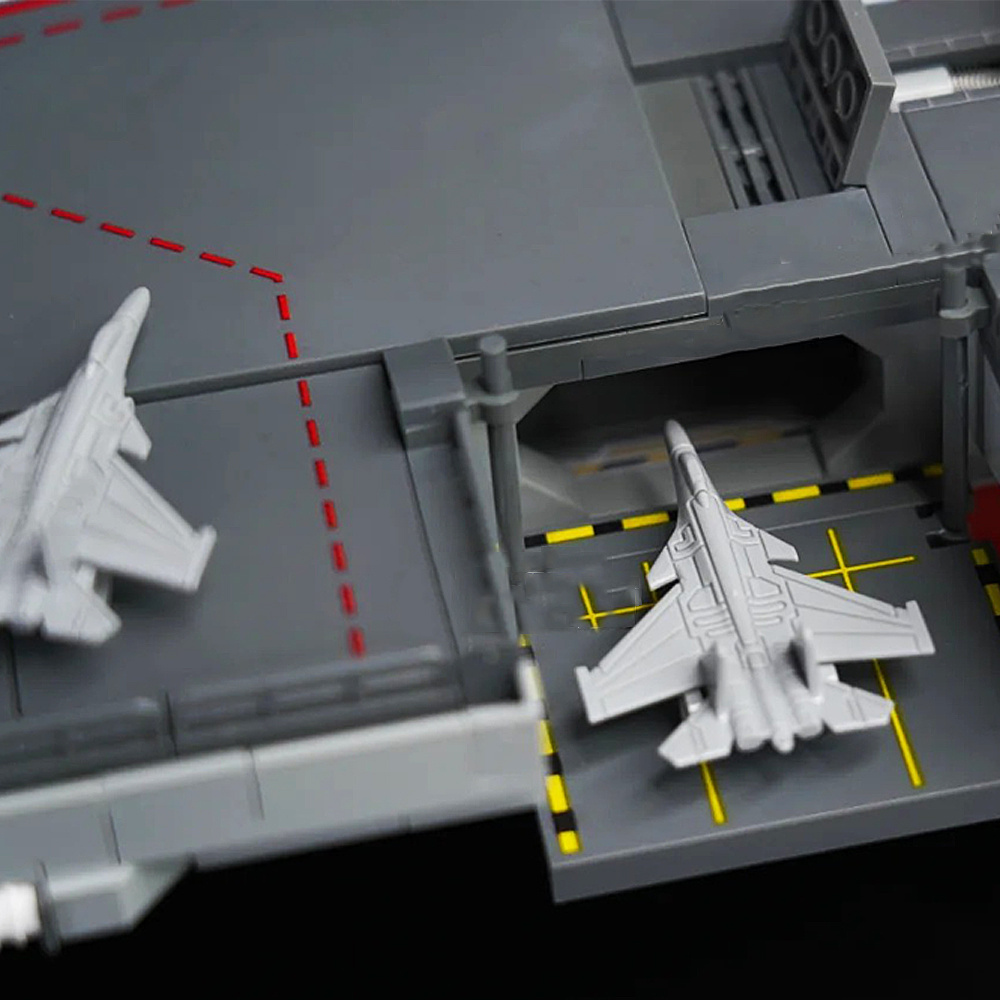 (Ship from USA) Military Serial Aircraft Carrier  20313 7018PCS Building Blocks Bricks compatible With LEGO Minifigures