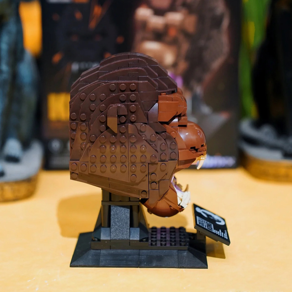 (Ship from USA) Movie & Game Serial Godzilla vs. Kong: King Kong 687402 487PCS Building Blocks Bricks compatible With LEGO Minifigures