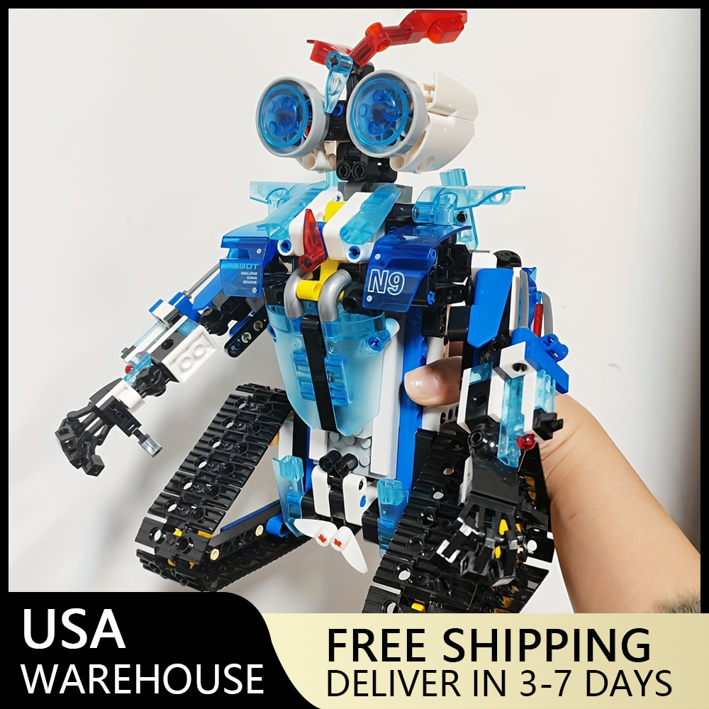 (Ship from USA) Technical And Technic SerialTracked robots  JJ9021 472PCS Building Blocks Bricks compatible With LEGO Minifigures