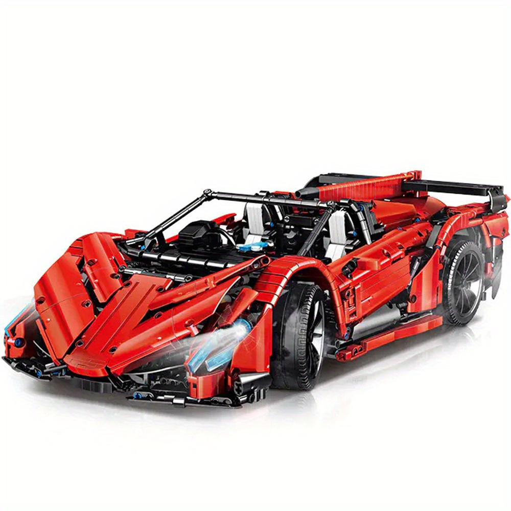 Mini Bricks Super Racing Car 2615pcs Moc Model Modular Building Blocks Bricks Toys 0013