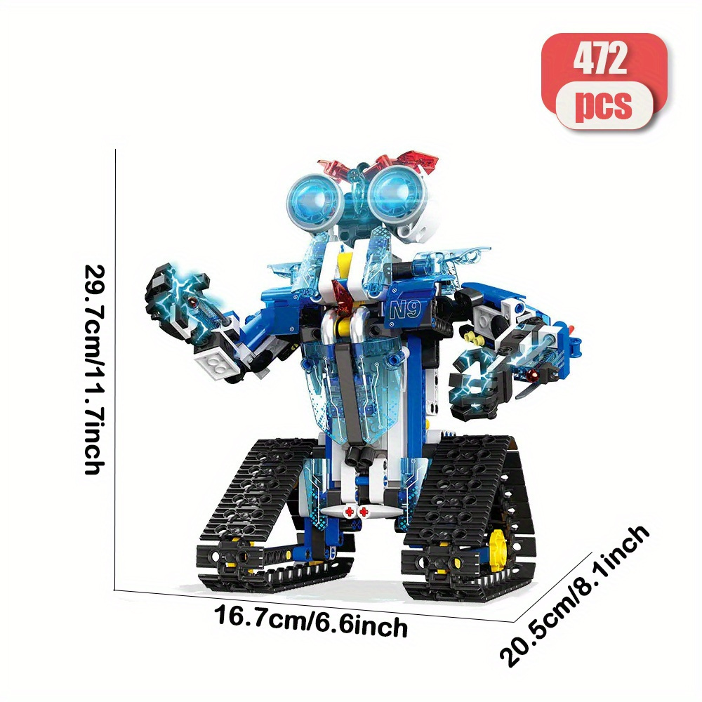Tracked Robot 472pcs Moc Model Modular Building Blocks Bricks Toys JJ9021