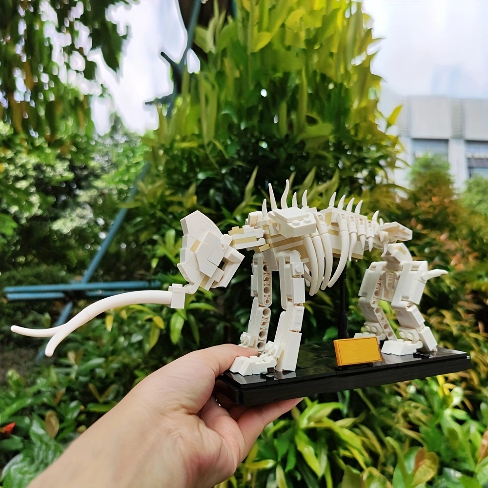  (Ship from USA) Creator Serial Prehistoric Giant Beast: Mammoth Fossil 36002 406PCS Building Blocks Bricks compatible With LEGO Minifigures