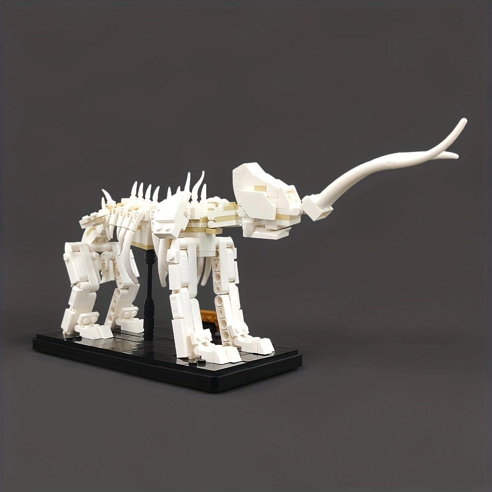  (Ship from USA) Creator Serial Prehistoric Giant Beast: Mammoth Fossil 36002 406PCS Building Blocks Bricks compatible With LEGO Minifigures