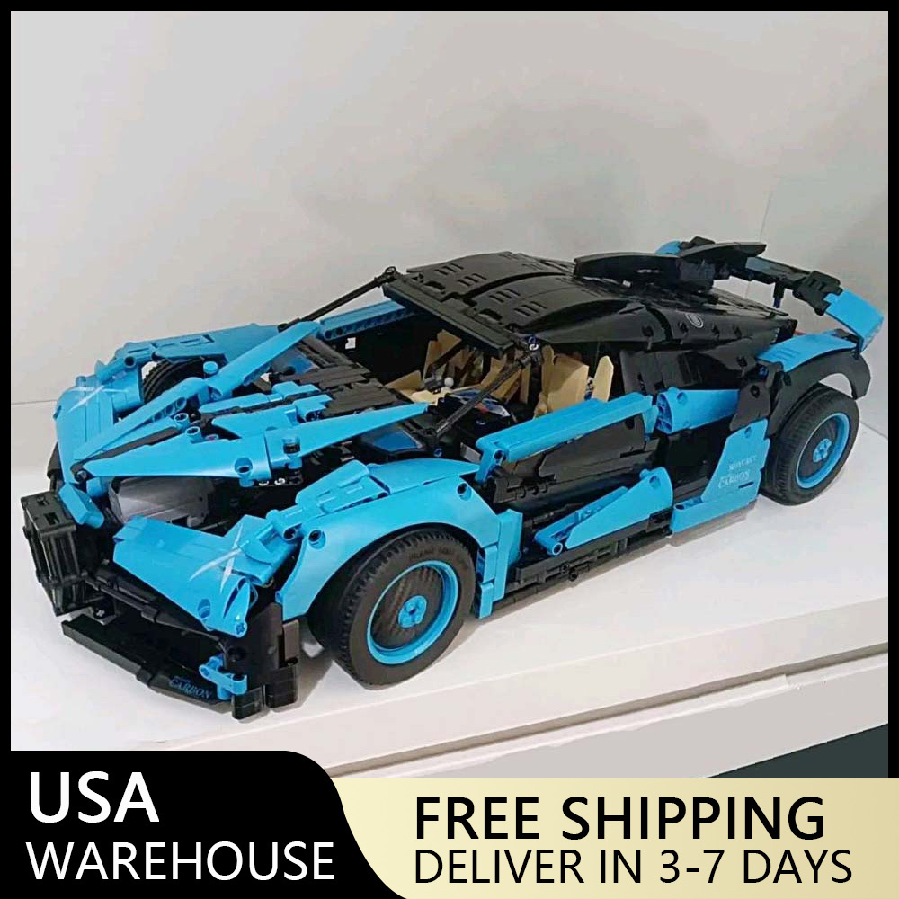  (Ship from USA) Technical And Technic Serial Bugatti Bolide MY88008 3101PCS Building Blocks Bricks compatible With LEGO Minifigures