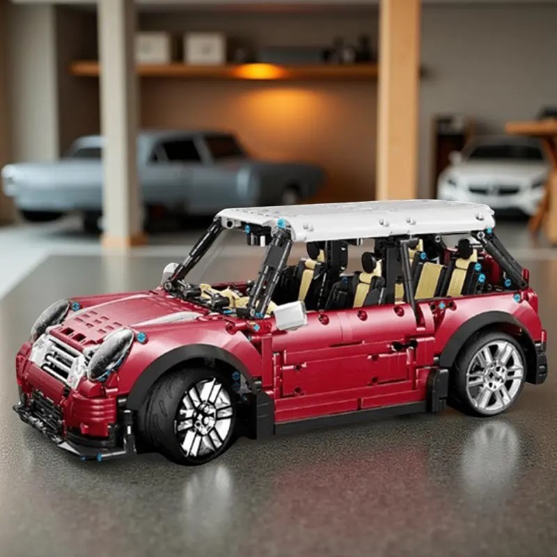  (Ship from USA) Technical And Technic Serial MINI Cooper S T5025B 2292PCS Building Blocks Bricks compatible With LEGO Minifigures