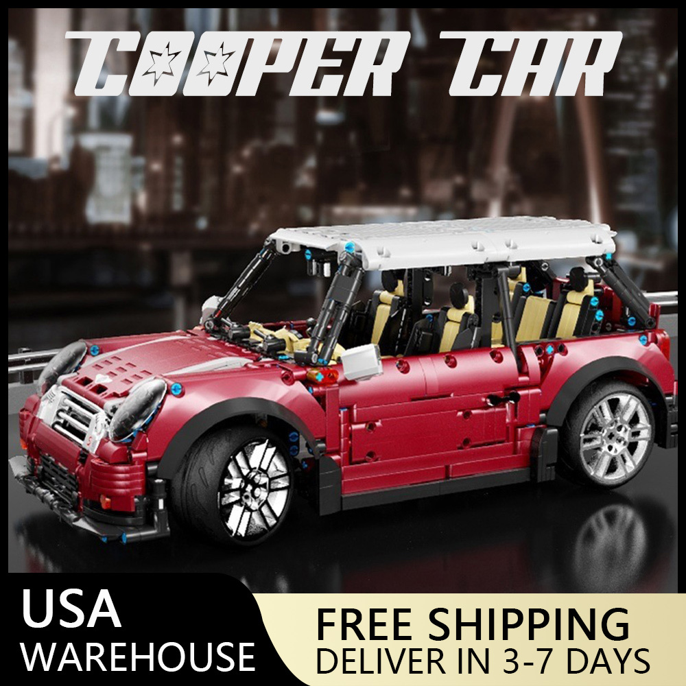  (Ship from USA) Technical And Technic Serial MINI Cooper S T5025B 2292PCS Building Blocks Bricks compatible With LEGO Minifigures