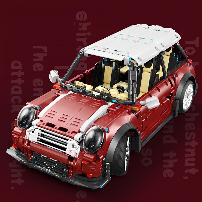  (Ship from USA) Technical And Technic Serial MINI Cooper S T5025B 2292PCS Building Blocks Bricks compatible With LEGO Minifigures