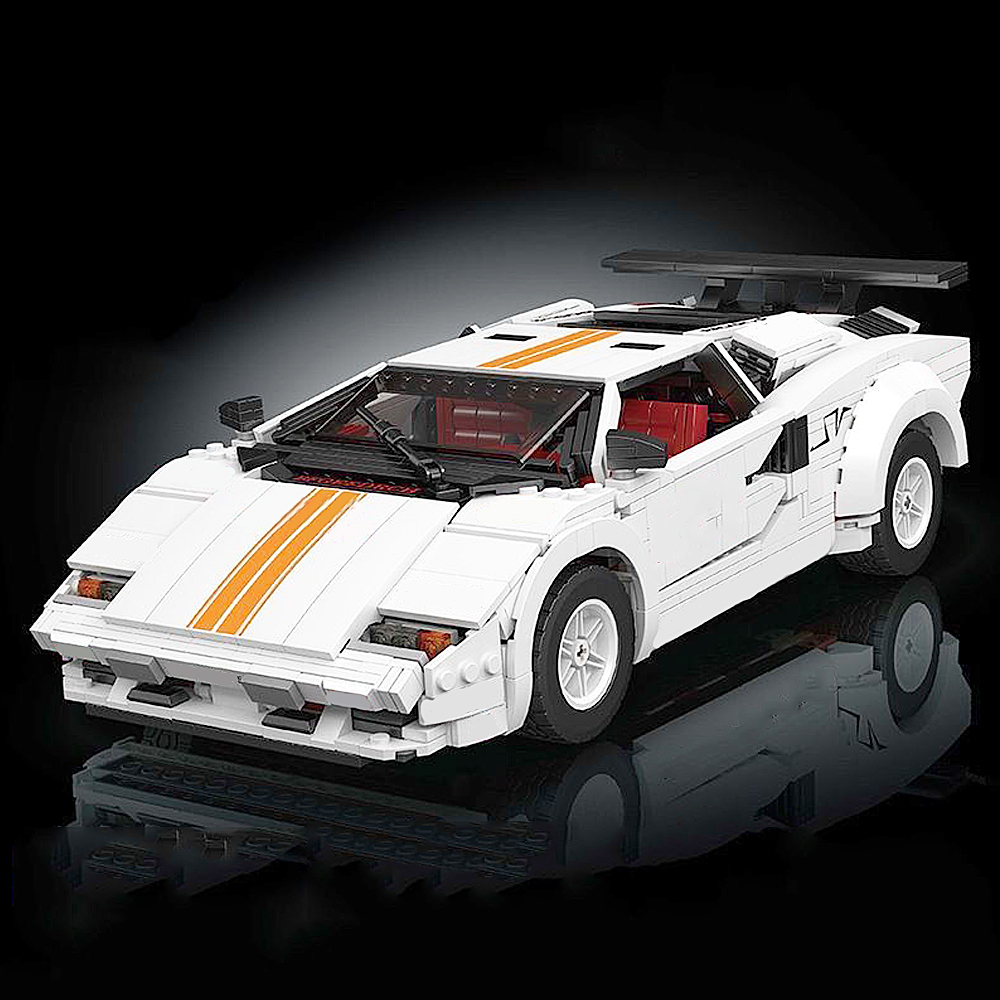 Mould King Technic Lamborghini Countach 1495pcs Building Blocks Bricks Toys 10045S