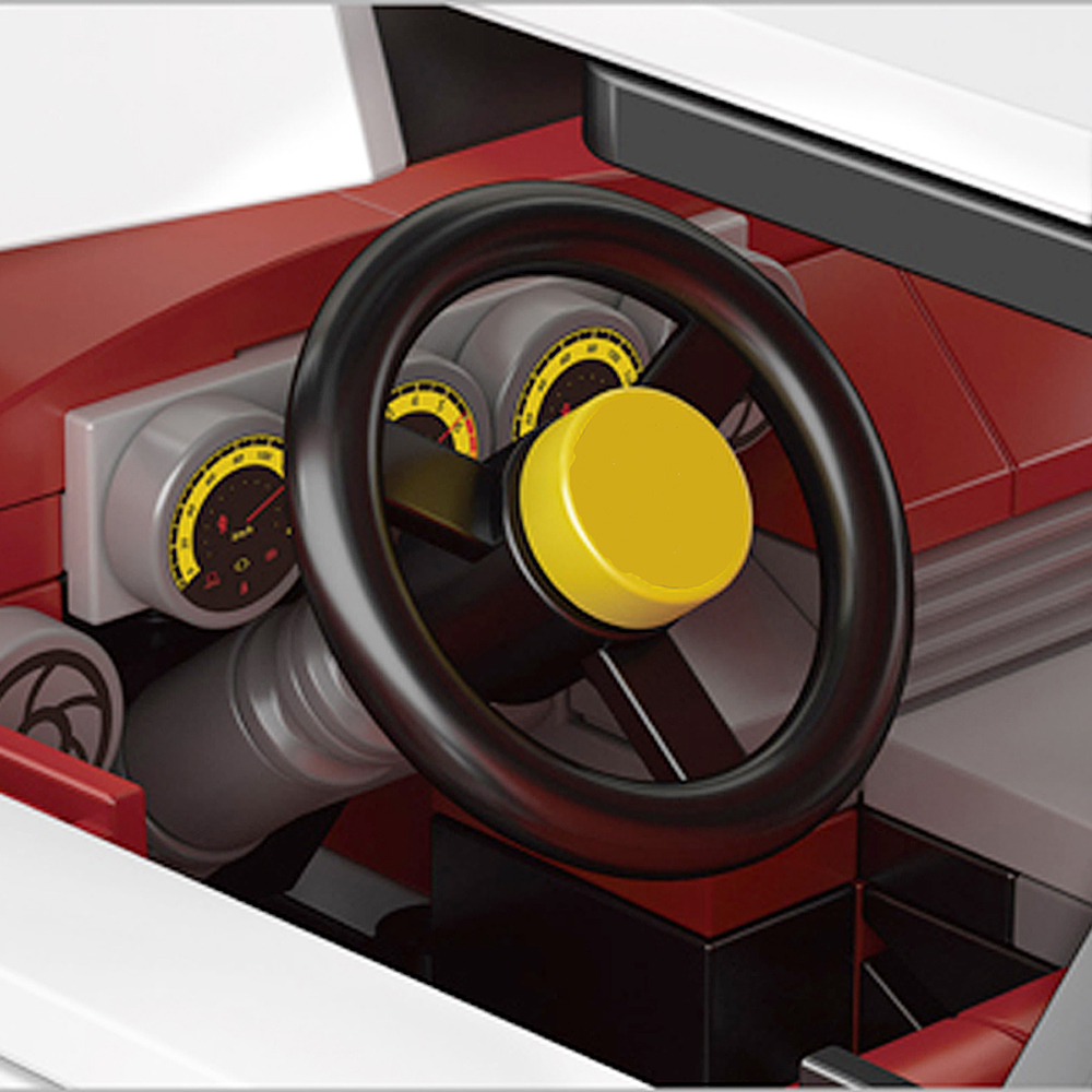 Mould King Technic Lamborghini Countach 1495pcs Building Blocks Bricks Toys 10045S