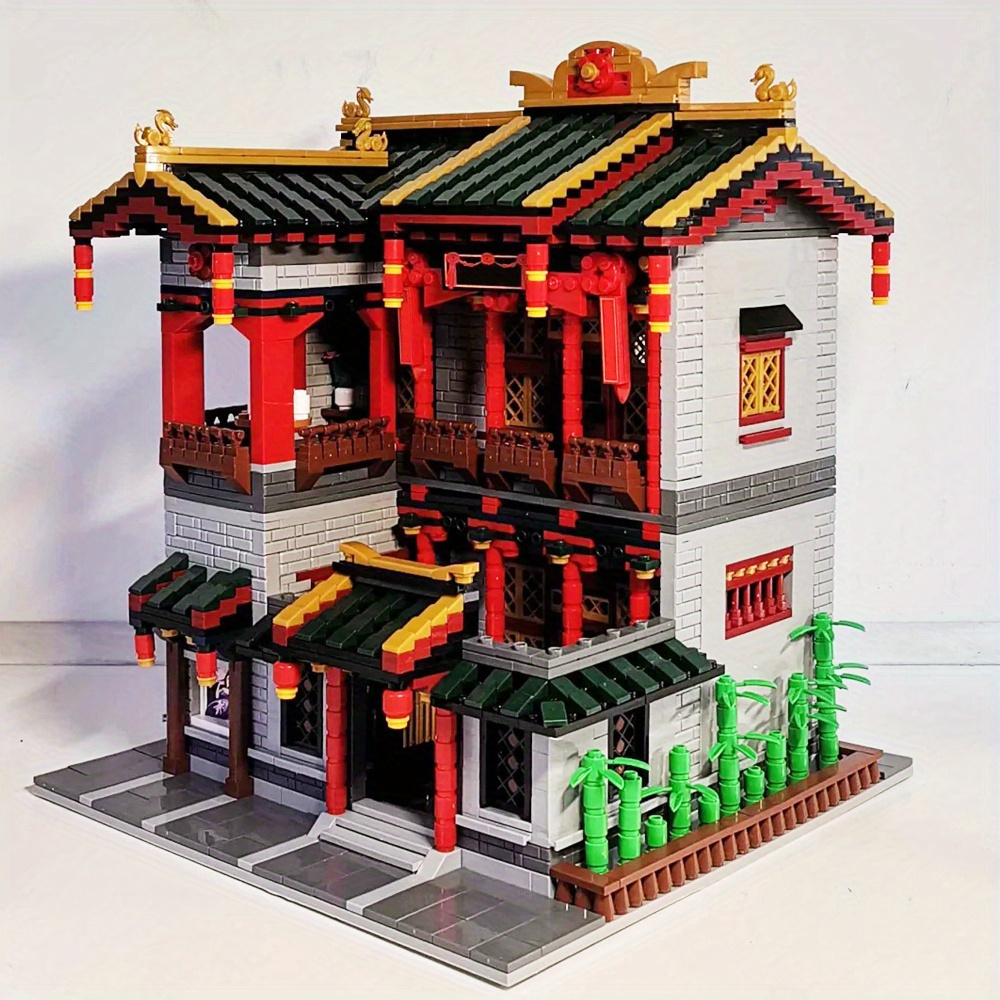 Yihong Brothel 3320pcs Moc Model Modular Building Blocks Bricks Toys XB-01003
