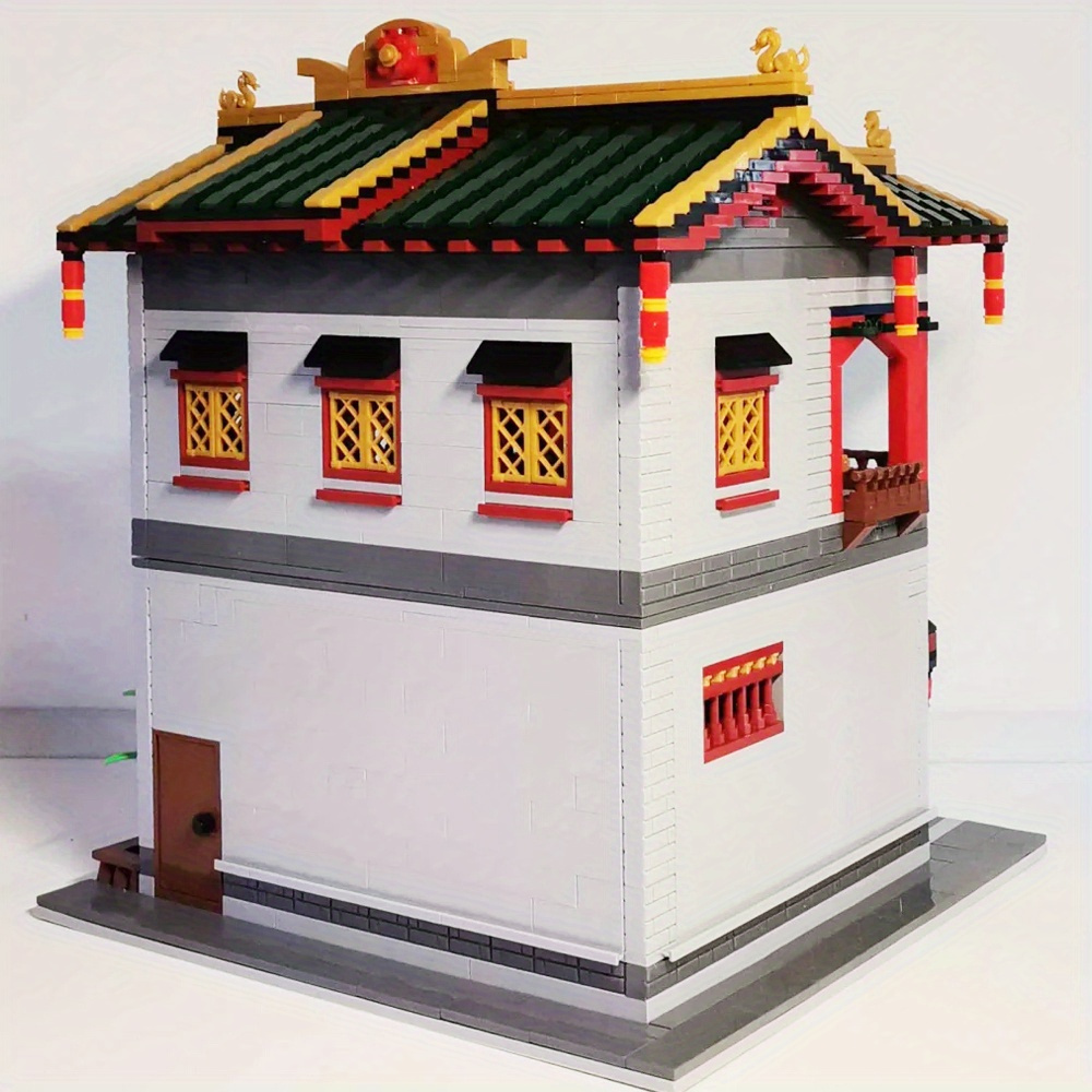 Yihong Brothel 3320pcs Moc Model Modular Building Blocks Bricks Toys XB-01003