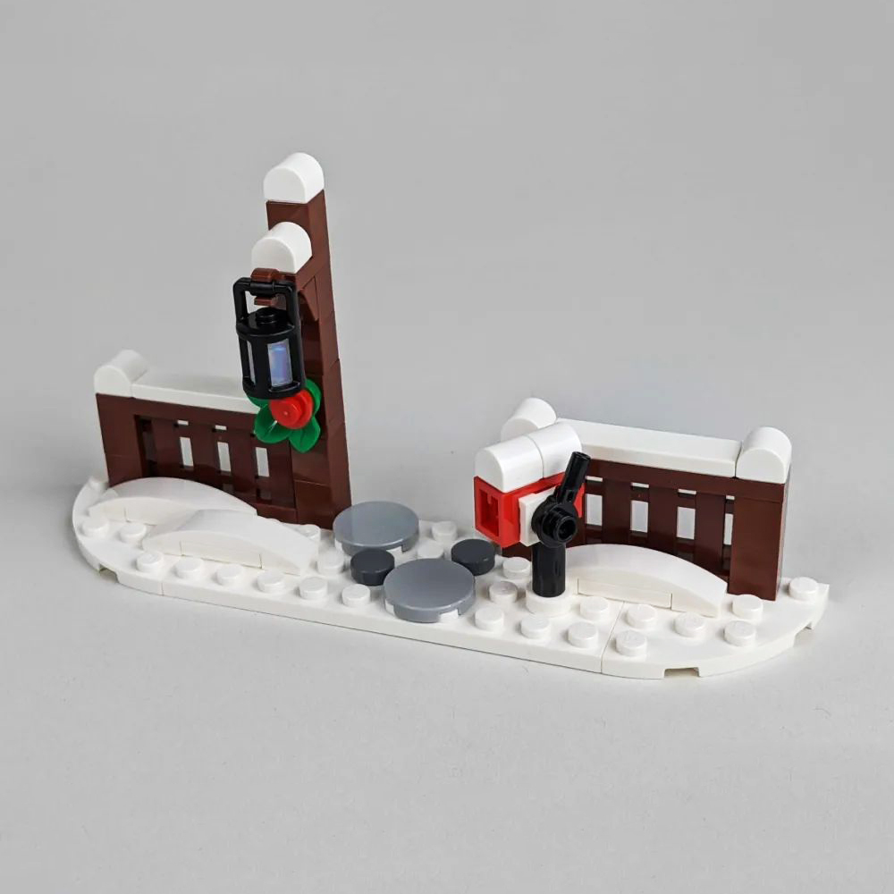 Creator Expert Winter Village Santa's Visit 1445Pcs Moc Model Modular Buidling Blocks Bricks Toys 10293 88088