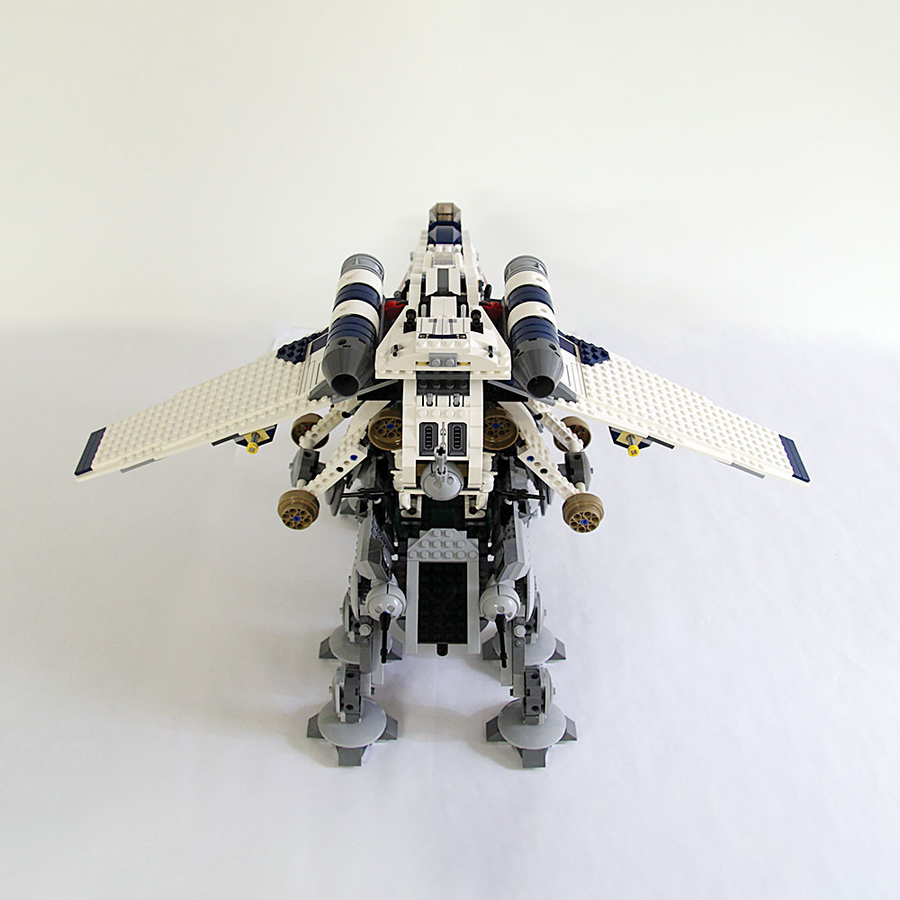 (Ship from EU) Star Wars Serial Republic Dropship with AT-OT Walker 10195 05053 1808Pcs Building Blocks Bricks compatible With LEGO Minifigures