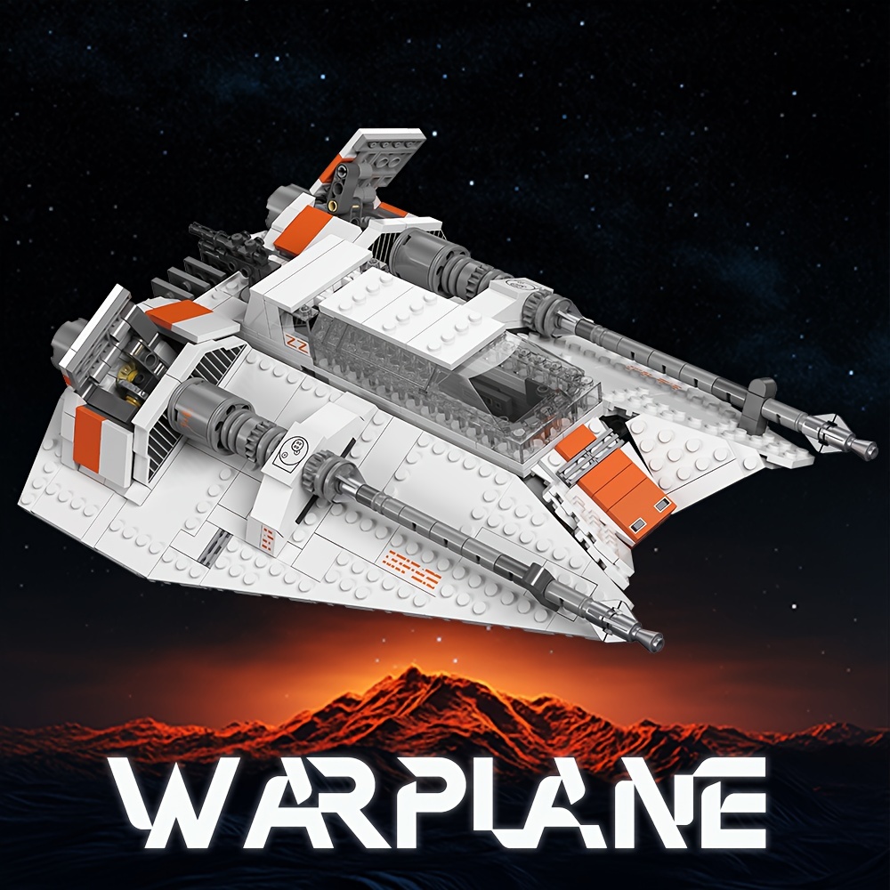 (Ship from EU) Star Wars Serial Rebel Snowspeeder MOC 21802 1006Pcs Building Blocks Bricks compatible With LEGO Minifigures