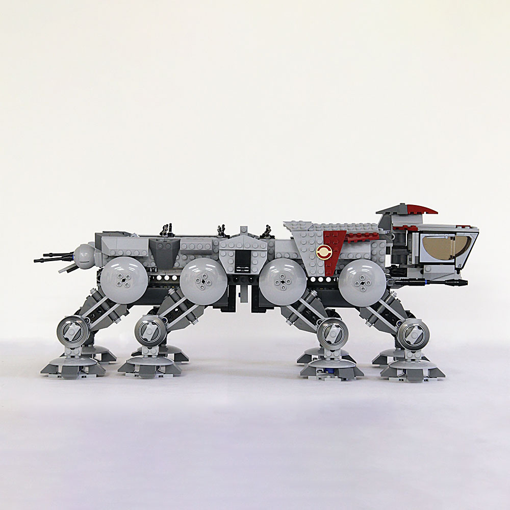 (Ship from EU) Star Wars Serial Republic Dropship with AT-OT Walker 10195 05053 1808Pcs Building Blocks Bricks compatible With LEGO Minifigures